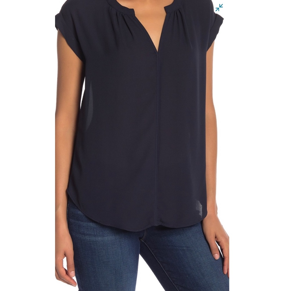 Navy Blouse